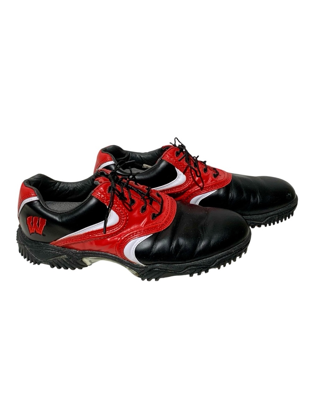Men's Custom Wisconsin Badger Footjoy Myjoy Golf Shoes 9.5